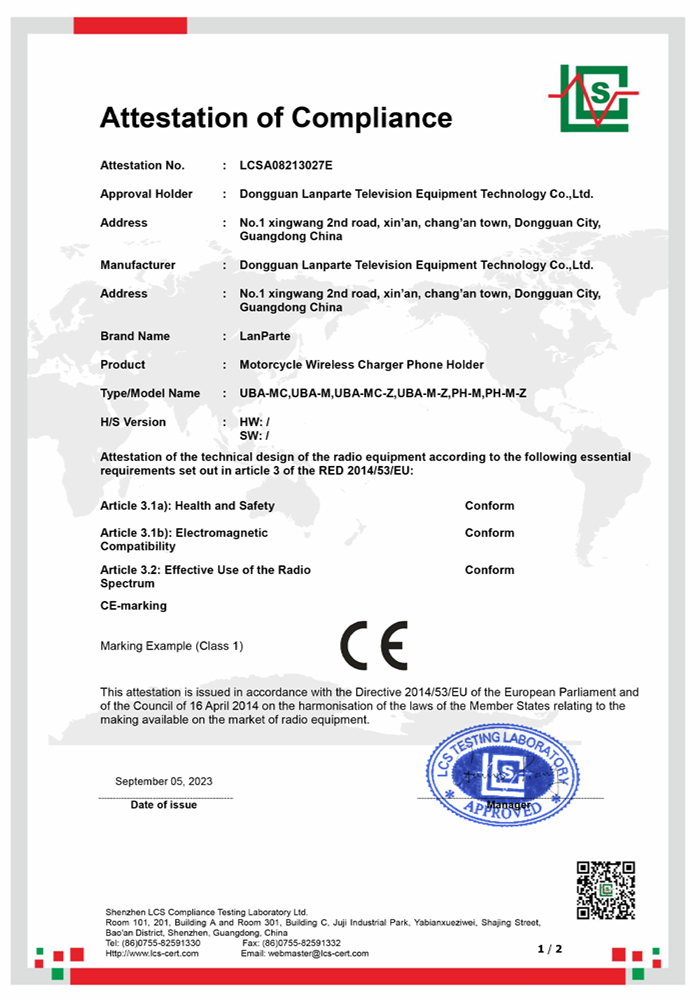 Attestation of Conform